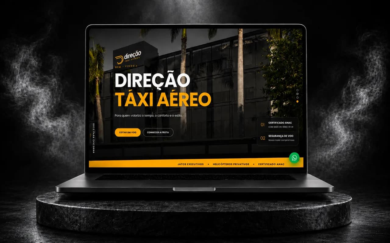 Direção Táxi Aéreo